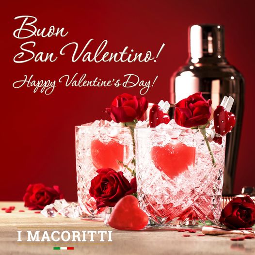 Buon San Valentino da tutti noi! Con l'augurio che lo passiate in compagnia  di chi amate…e anche de I Macoritti! Happy Valentine's Day! Hope you …