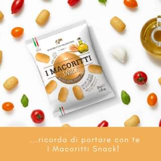 Pronti per un lungo ponte o sempre operativi?!
 In ogni caso, non dimenticate I Macoritti Snack, la pratica confezione monoporzione da portare sempre ...